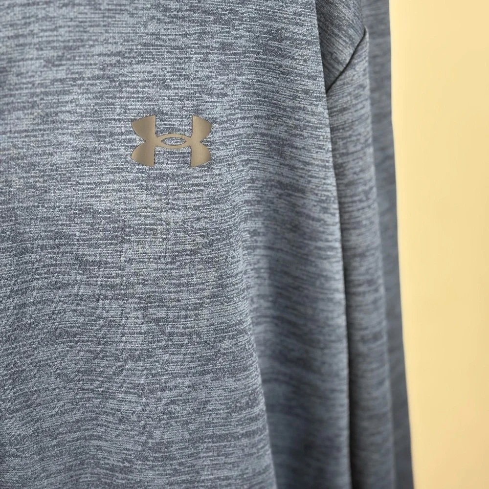 Under Armour Men's Fleece Half Zip Pullover Blue 1357145 Size 2XL